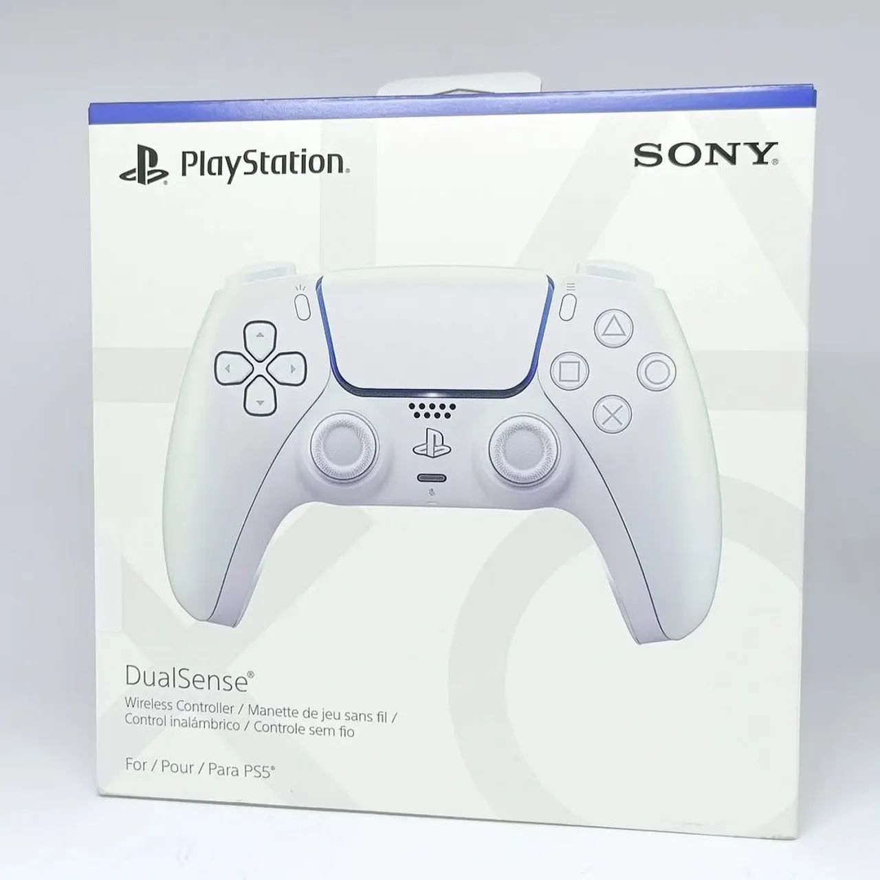 Em estoque Controle DualSense para PS5 pearl - Original