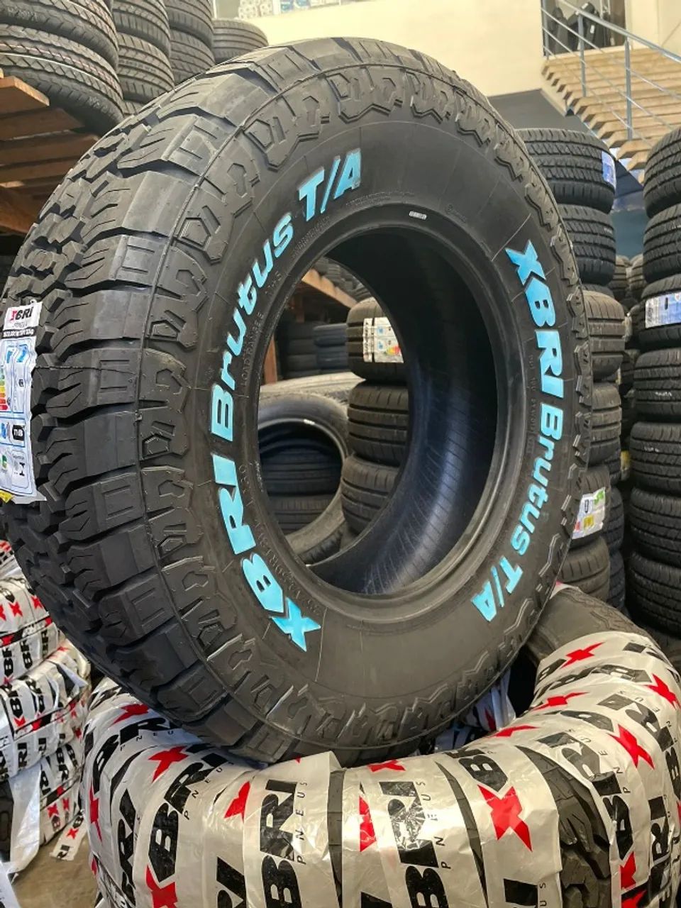 Xbri brutus pneu novo para camionete aro 15 ao 19 