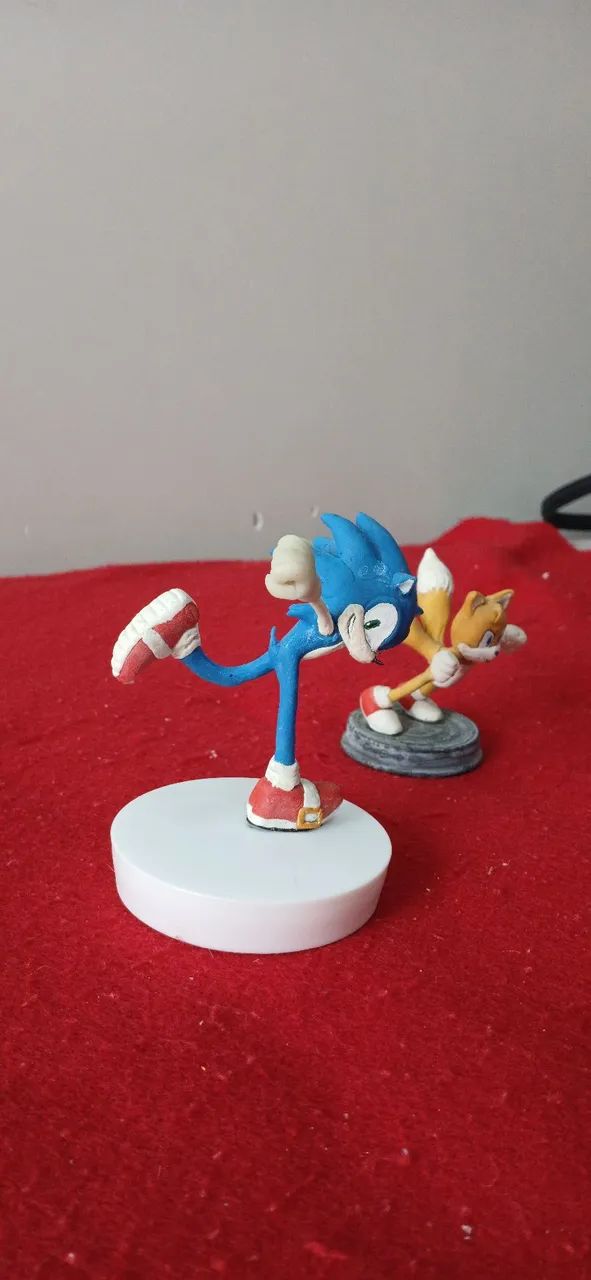 Sonic e Tails mimiatura - Foto 2