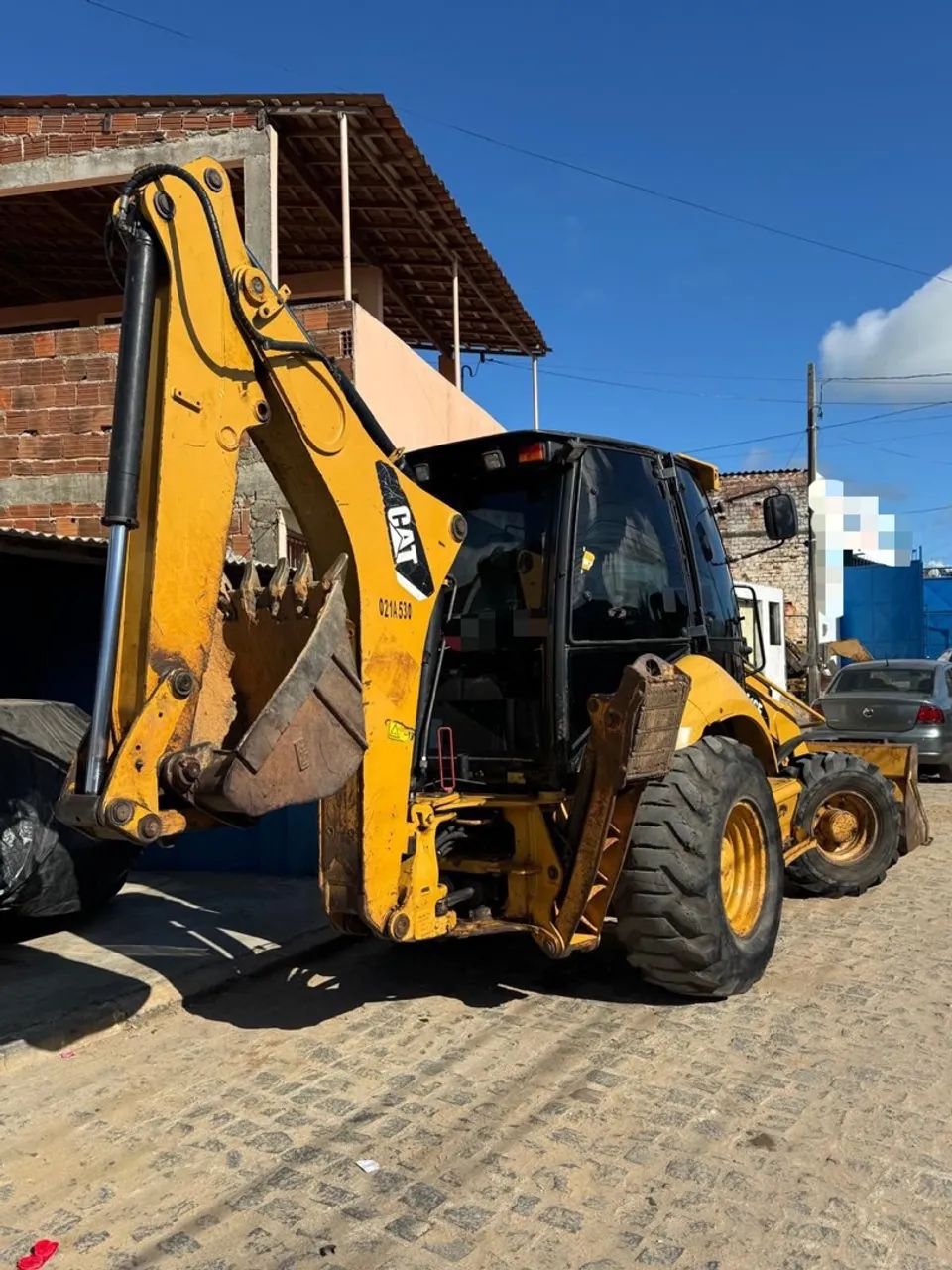 Retroescavadeira Cat 416E - Foto 2