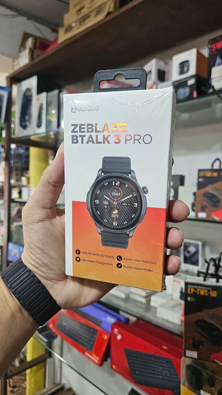 Relogio smartwatch zeblaze btalk 3 pro 