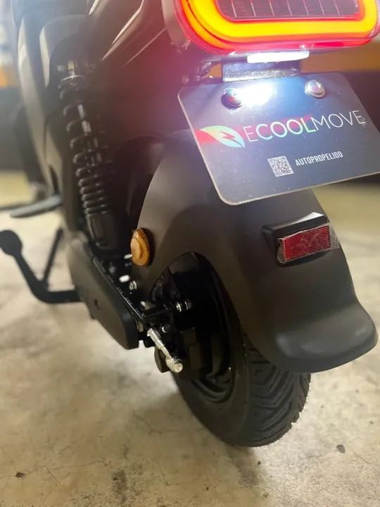 Moto Scooter Elétrica EcoolMove ECX Autonomia até 100Km Velocidade até 60Km/h Sem CNH - Foto 4