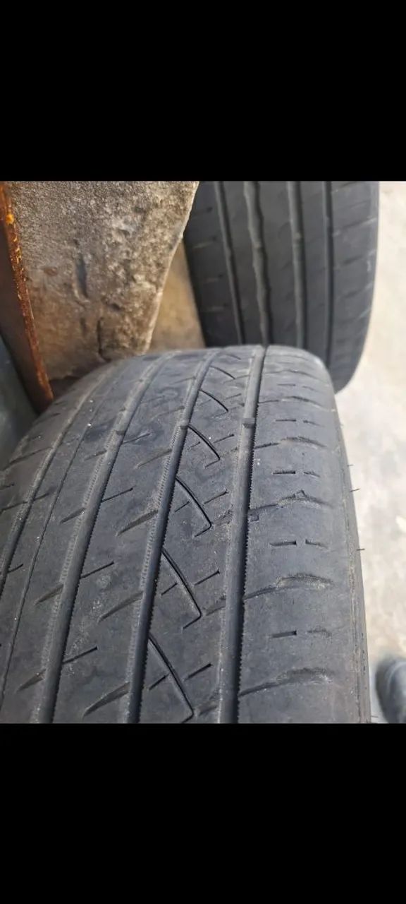 Rodas de liga leve com pneus 205/40 aro 17 pra ir logo R$2.000,00  - Foto 4