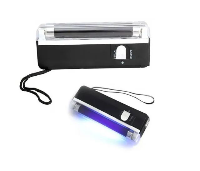 Identificador de Notas Falsas Portátil Luz Uv Tomate - Foto 4