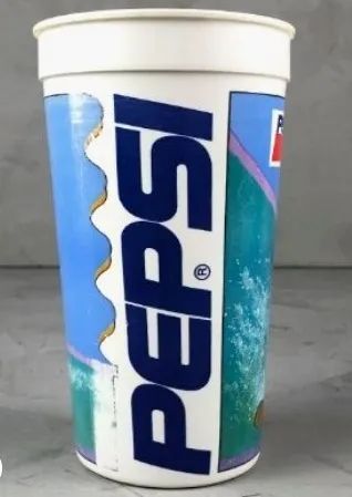 copo vintage da pepsi