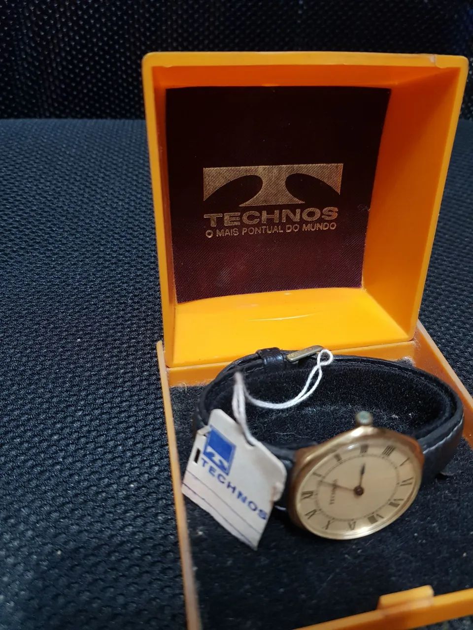 Relógio Technos a corda original único dono com nota fiscal e manual. - Foto 4
