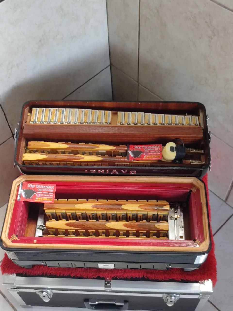 Acordeon Da Vinci Duplo Cassoto  - Foto 5