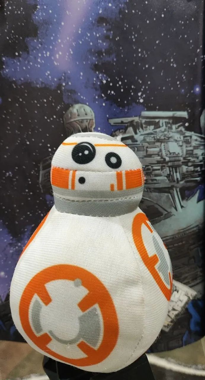 Star Wars - Pelúcia BB-8 Multicolorido - Foto 2