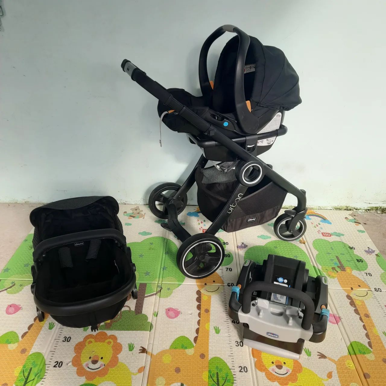 Carrinho de Bebê Chicco Urban moises - Foto 4