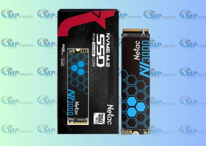 Loja MP Imports: SSD Netac NV3000 250GB M.2 2280 PCIe GEN3X4 NVME  - Foto 5