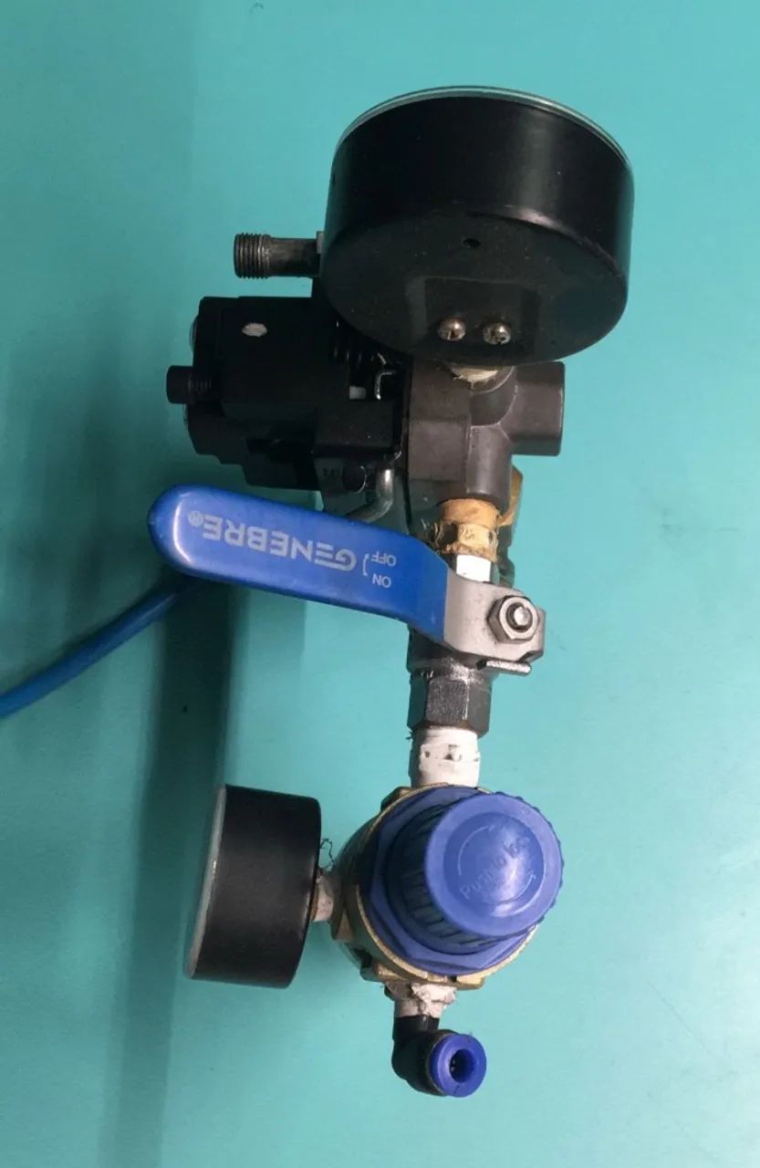 CONJUNTO FILTRO REGULADOR E FILTRO LUBRIFICADOR PARA PNELMATICACADOR E IL DE AR  - Foto 4