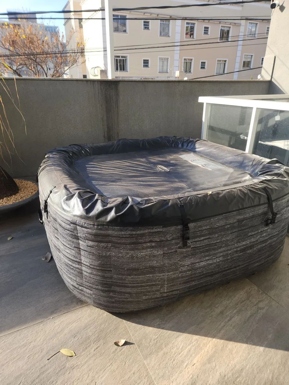 Ofurô intex greywood Quadrado 4 lugares Deluxe - Foto 3