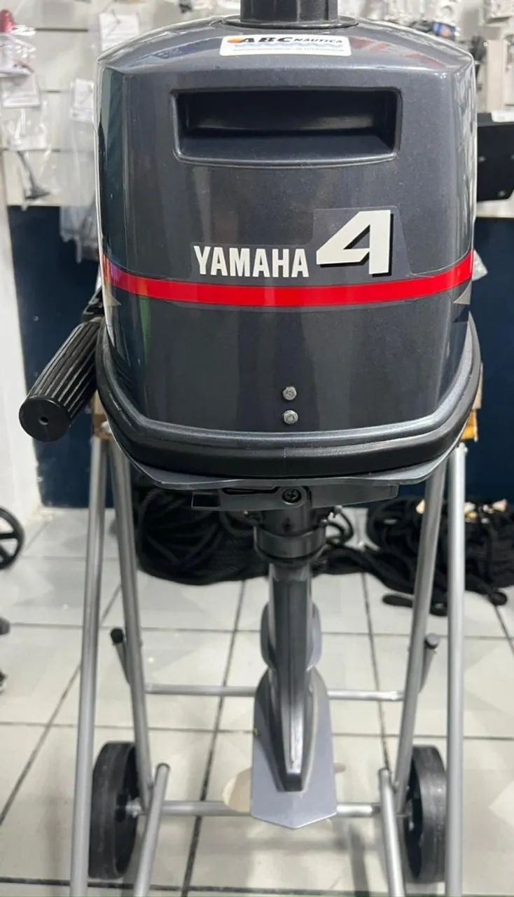 Motor Yamaha 4HP - Motor de Popa - Foto 3