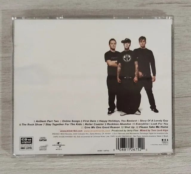 Cd Blink 182 - Take Off Your Pants and Jacket - Foto 2