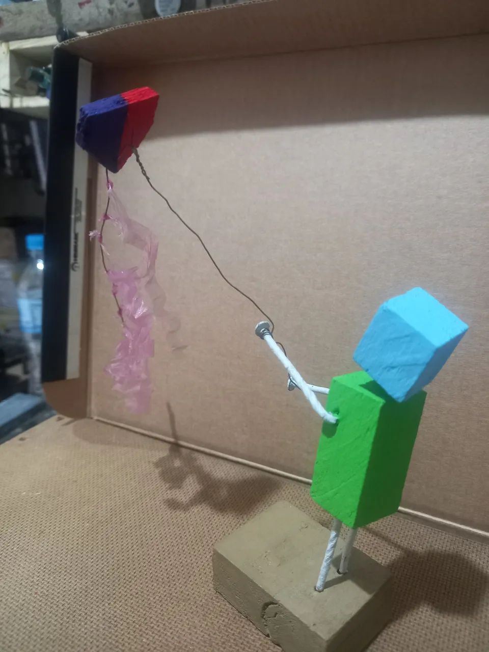 Boneco empinando pipa  - Foto 4