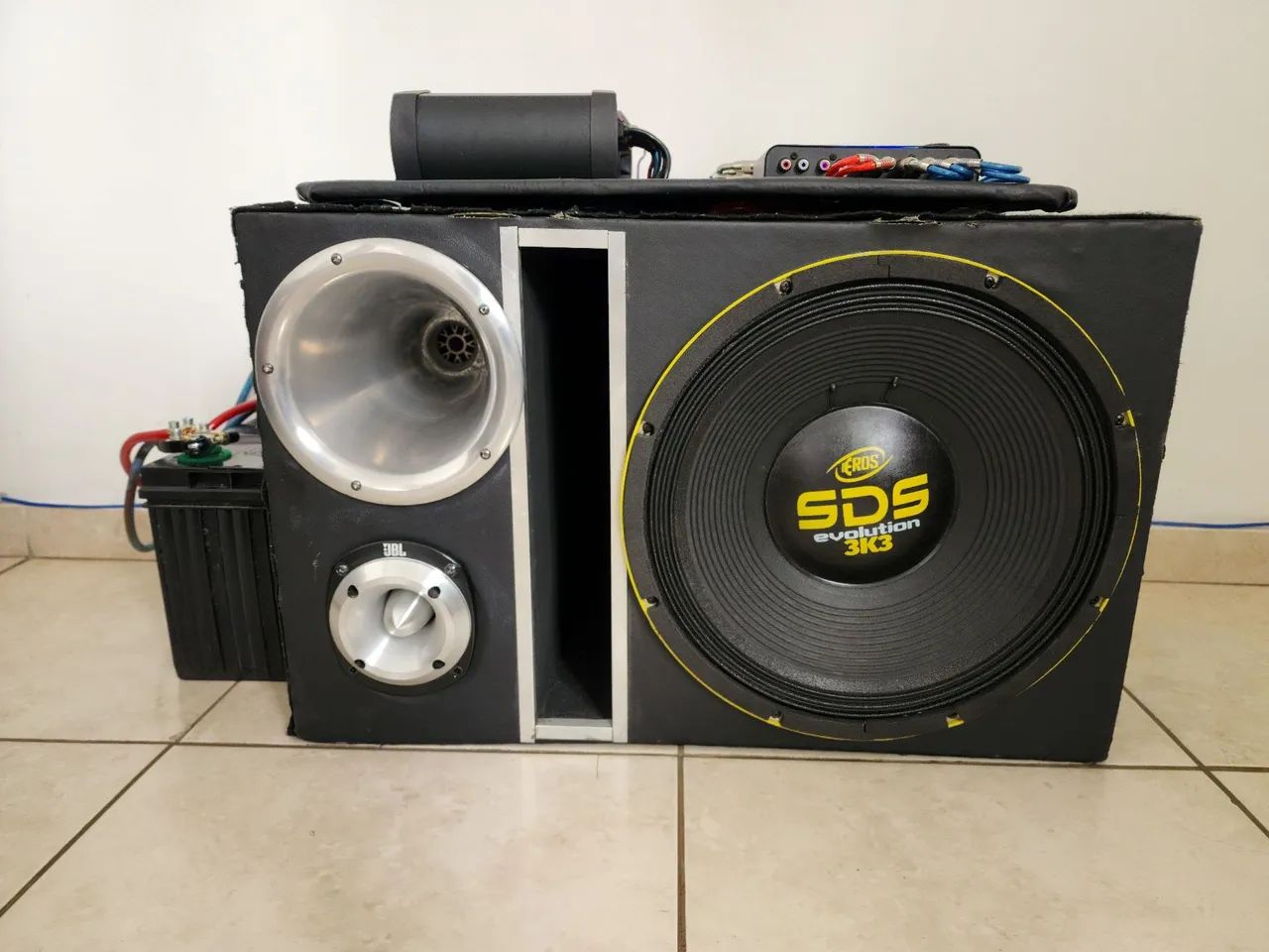 Caixa trio 15" SDS 3K3