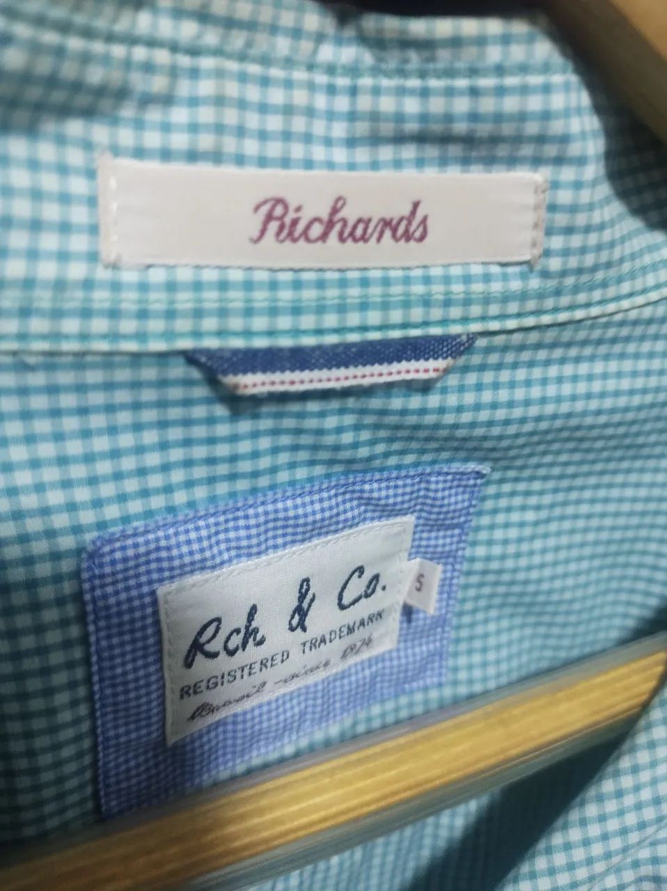 CAMISA RICHARDS MANGA LONGA TAM 5 - Foto 3