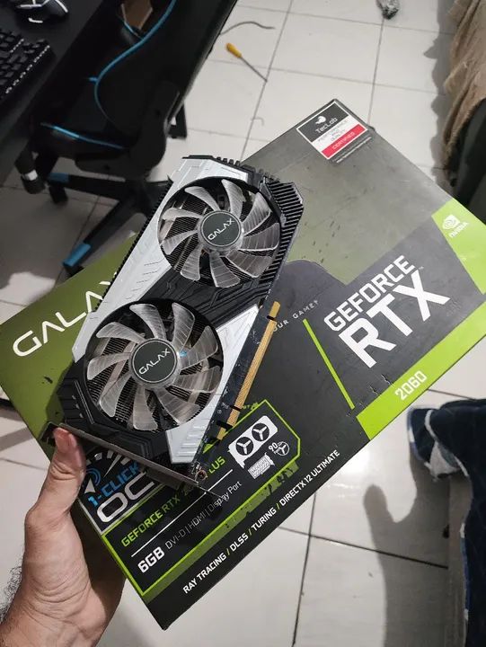 Galax GeForce RTX 2060 6GB C/ DEFEITO