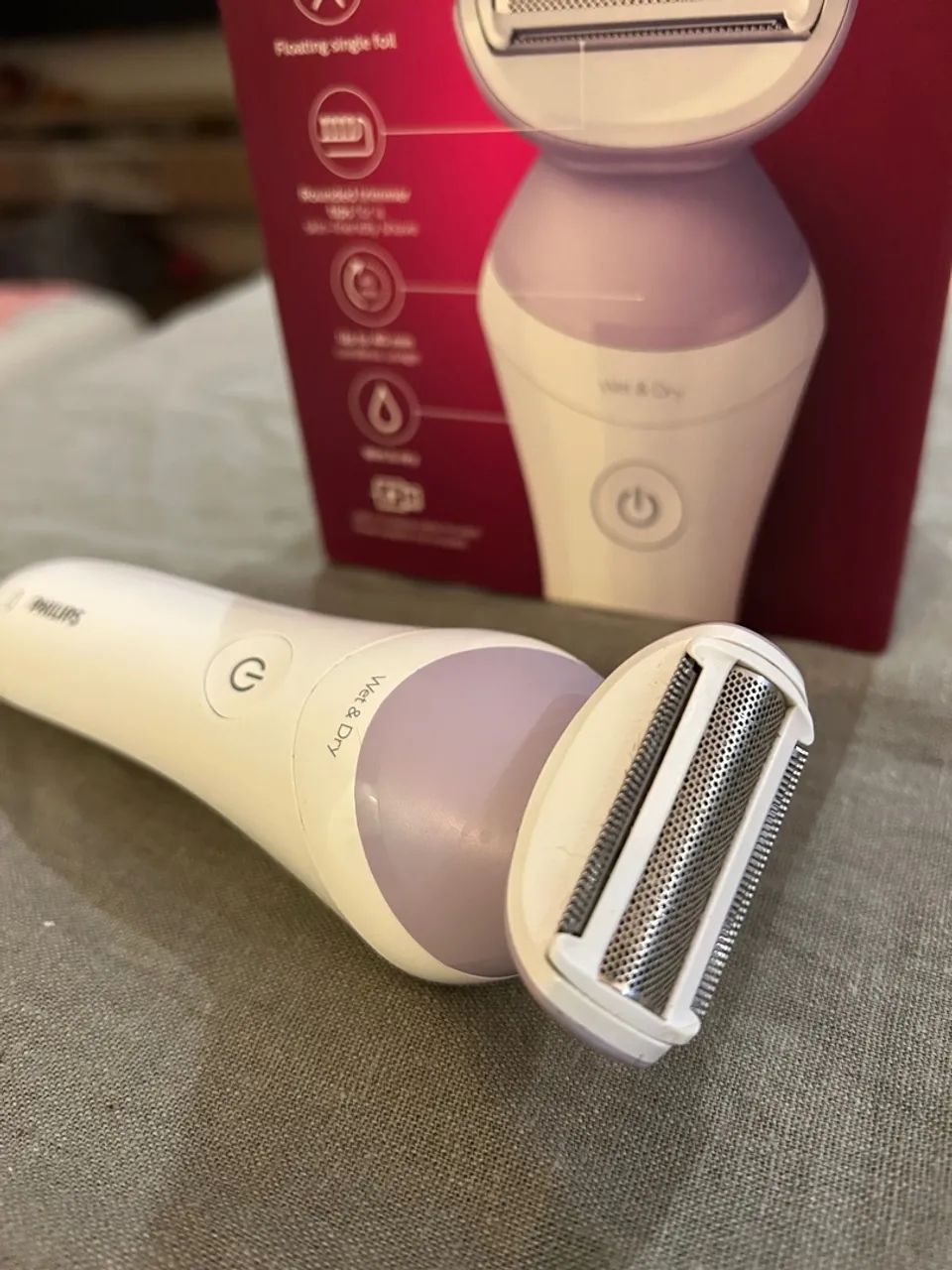 Depiladora Philips - Wet & Dry