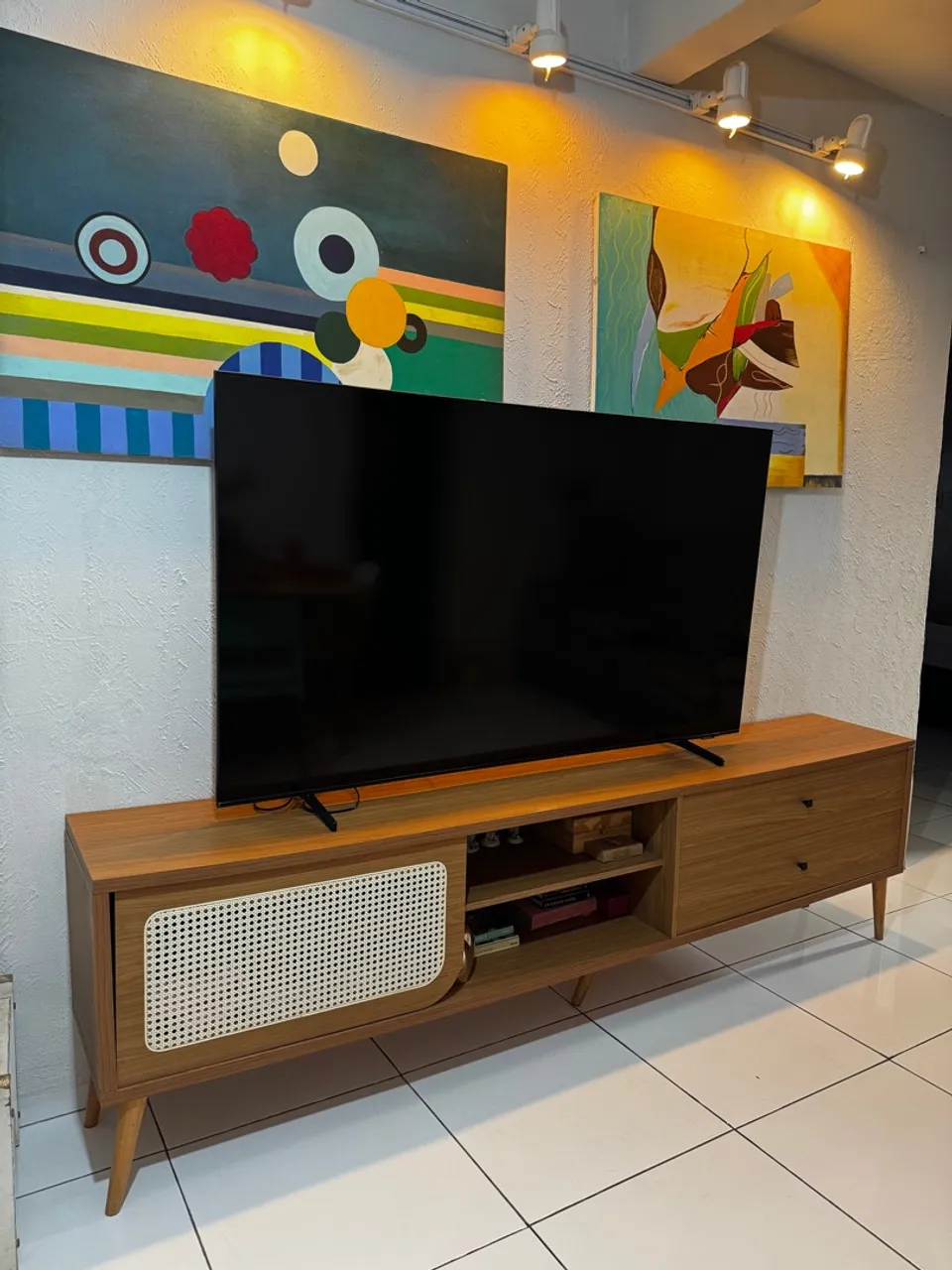 TV Samsung com defeito na barra de led