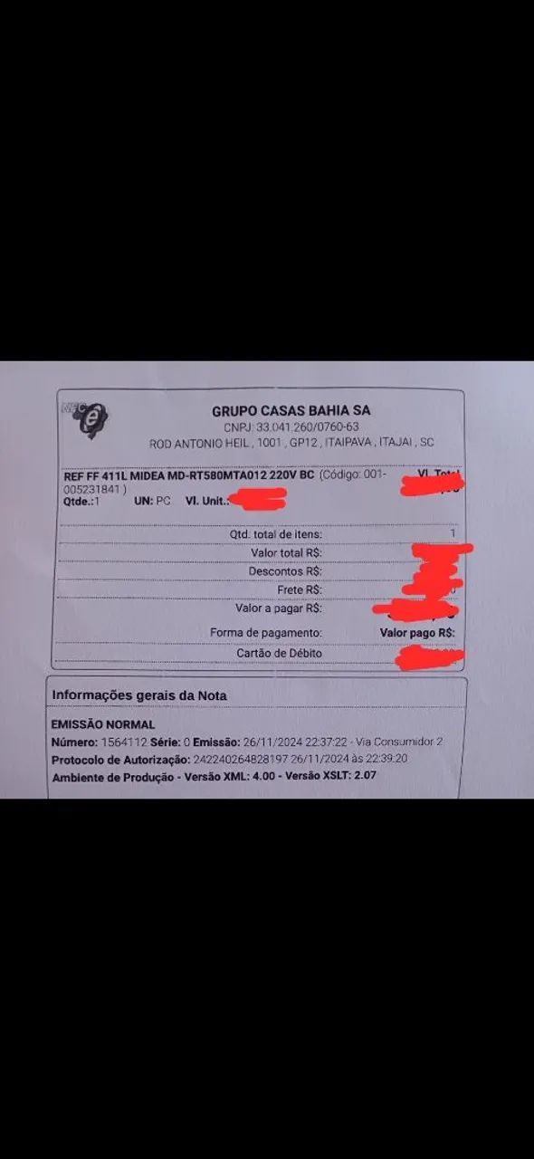 Geladeira Frost Free 411L Branco Midea - Foto 3