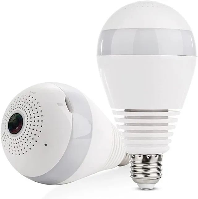 Câmera de Lâmpada Led 360º Wi-Fi EKS - WZetta