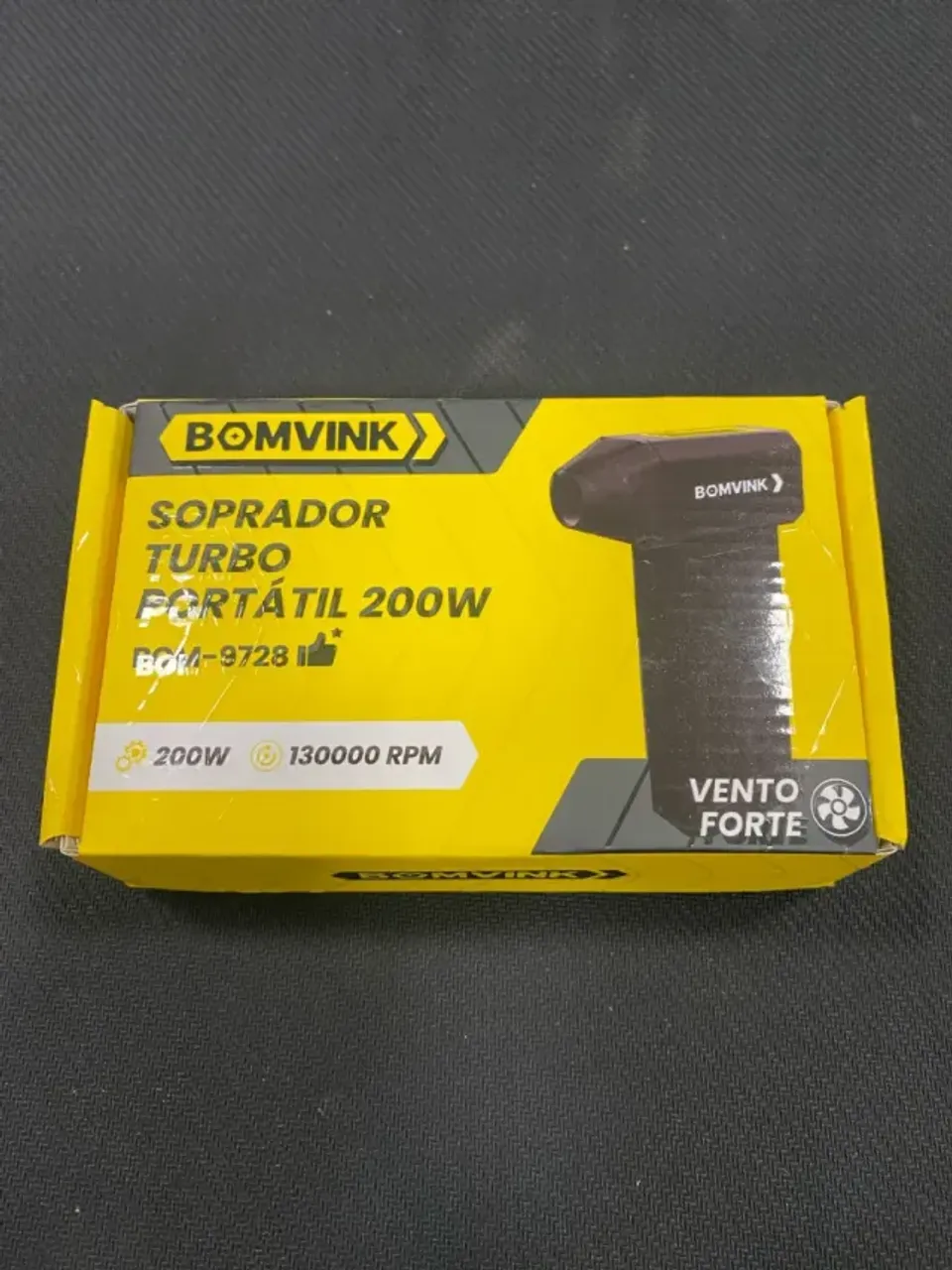 SOPRADOR TURBO PORTÁTIL 200W