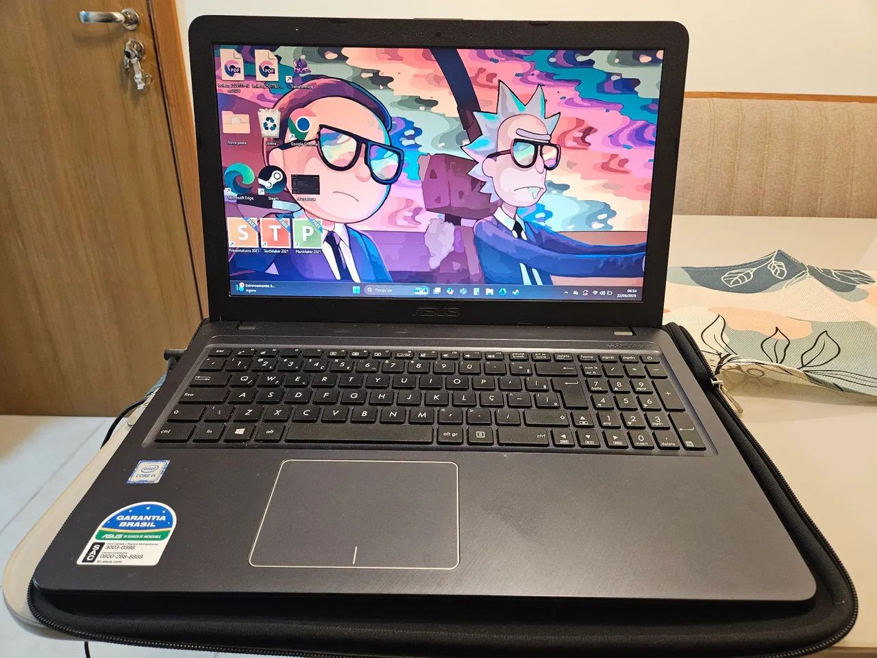 Notebook Asus com Intel Core i5