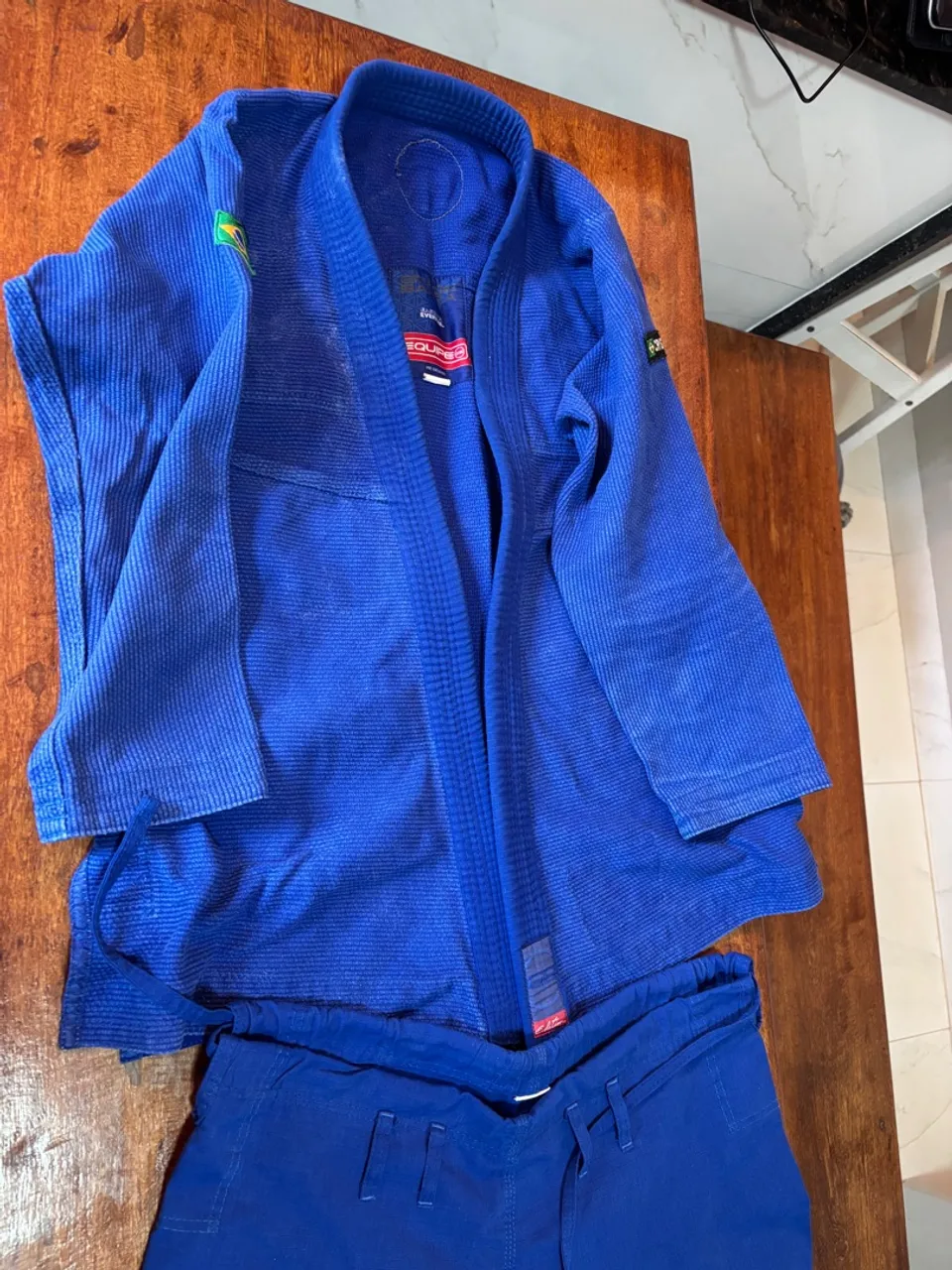 Kimono de jiu jitsu azul A2