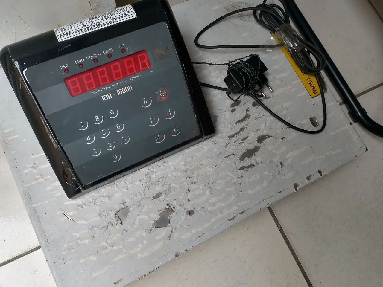 Balança USADA 150 Kg. na Energia / Base 40/60