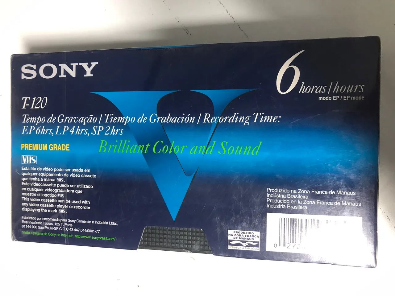 Fita VHS Sony virgem - Foto 2