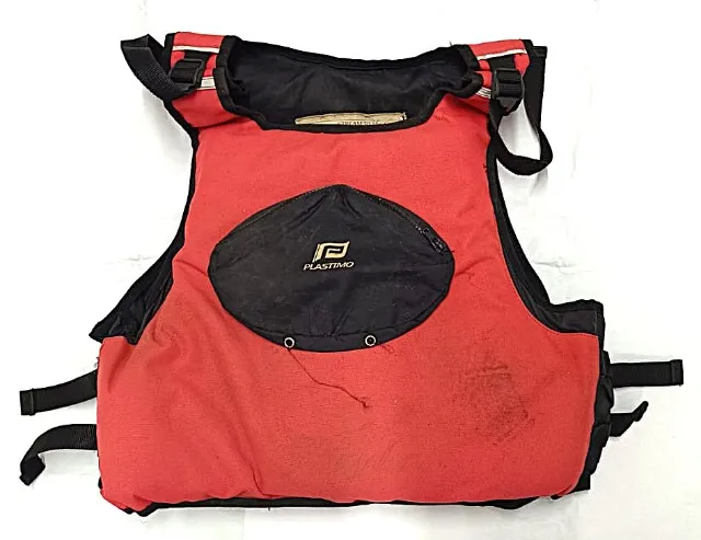 Kit 04 Coletes Salva Vidas Vermelho Plastimo/Ativa 20/60/80Kg