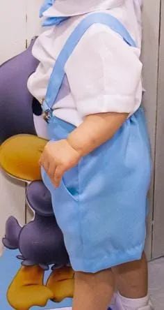 Conjunto social infantil azul - usado 1 vez só! - Foto 5