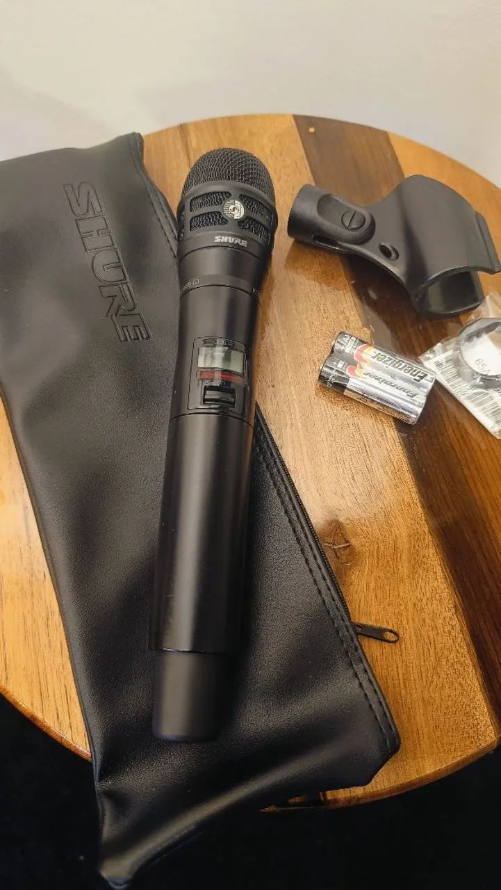 Microfone Sem Fio Bastão QLXD2 / K8 Cápsula Premium KSM8 - SHURE J50  - Foto 5