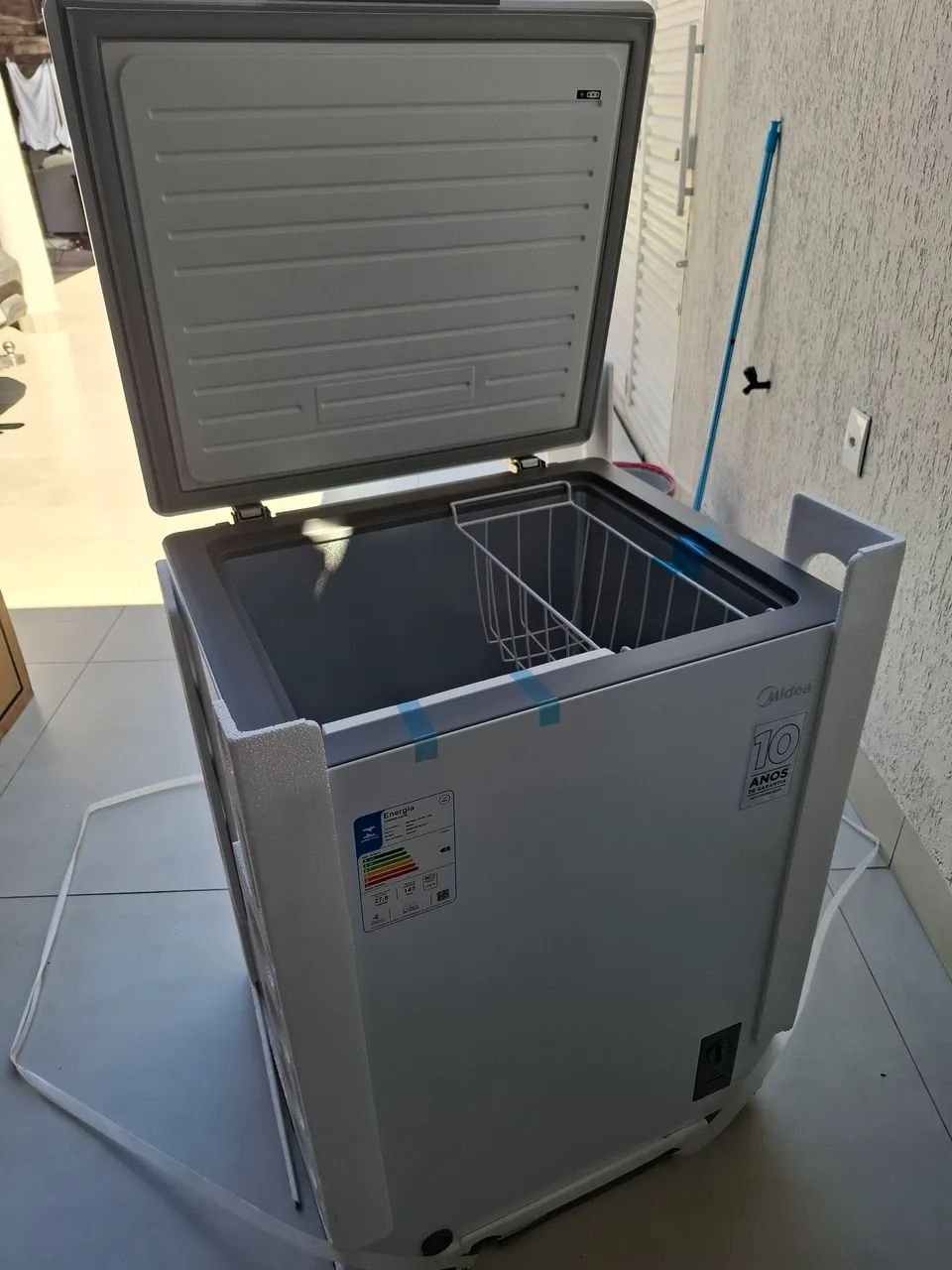Congelador 145 litros novo - Foto 5