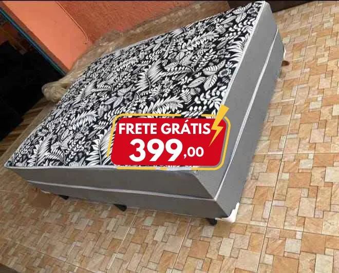Cama Box de Casal com Frete Grátis - R$ 399,00