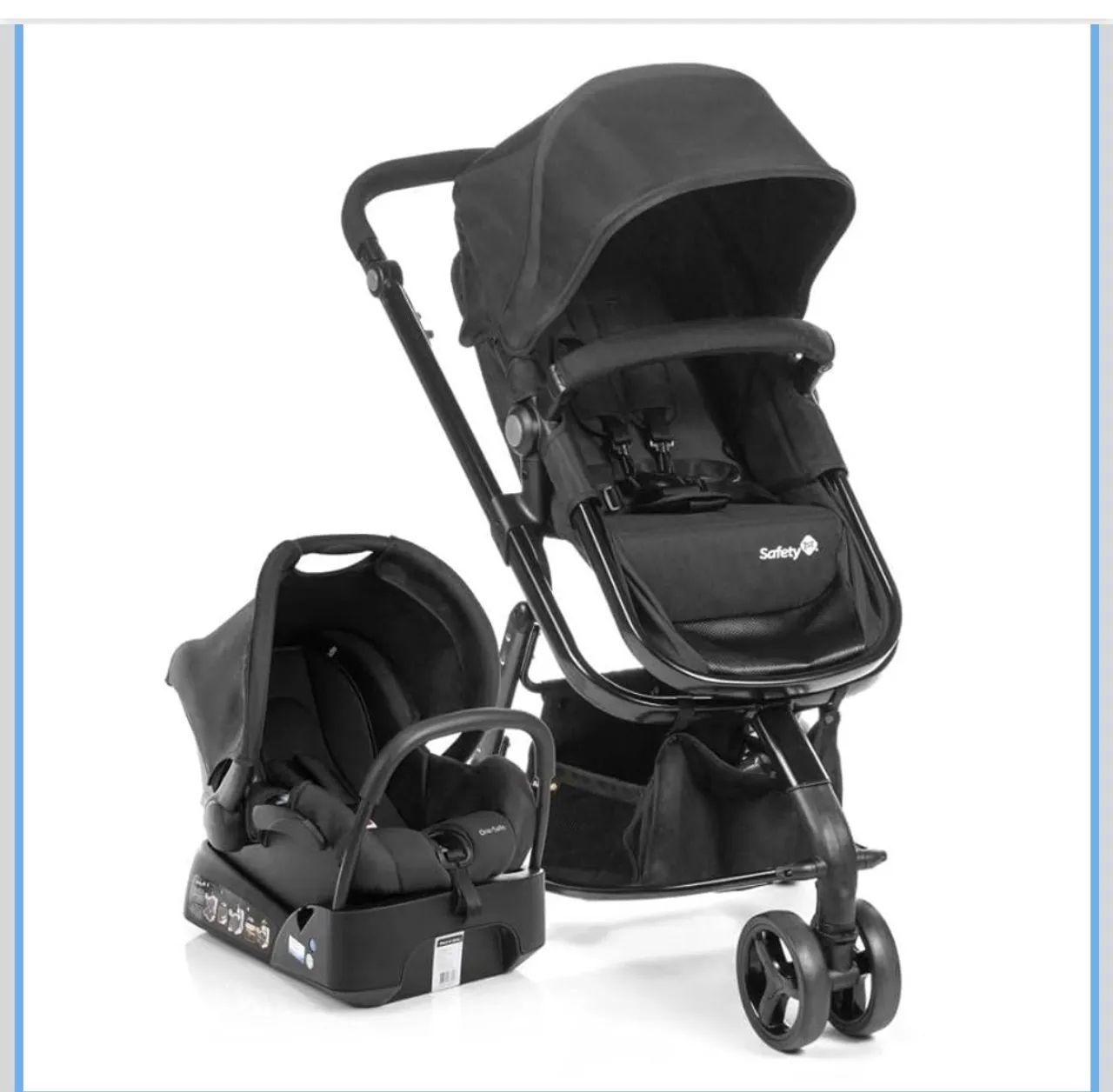 Carrinho de bebê + bebê conforto safety first 