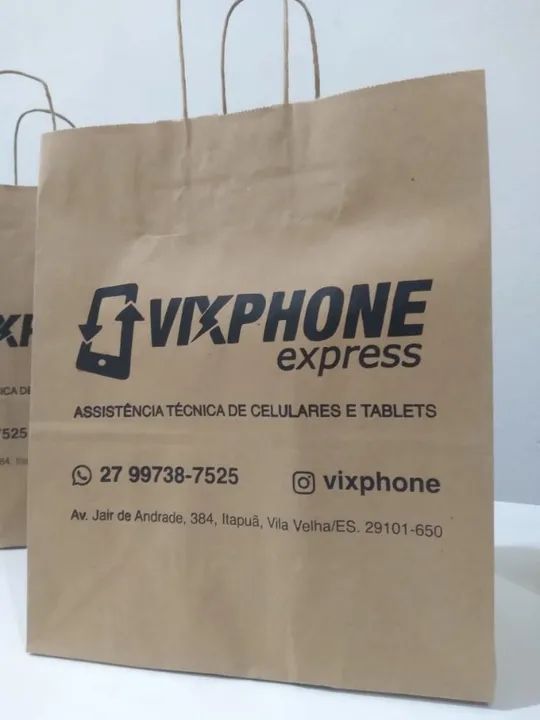 Sacolas de papel Kraft Personalizada - Foto 5