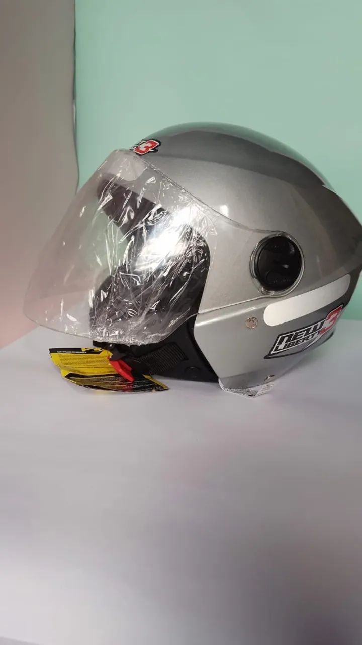 Capacete Pro Tork New Liberty Aberto Prata