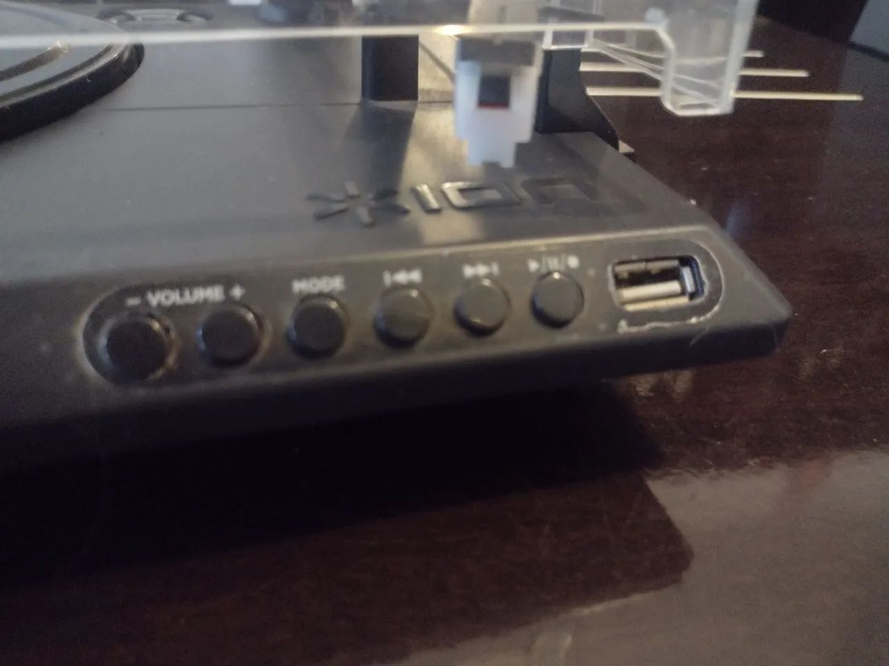 Toca-discos Vinil com USB - Novo - Foto 5