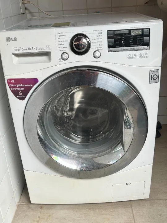 Máquina Lava E Seca LG 10.2 Kg 110v - Retirada Freguesia