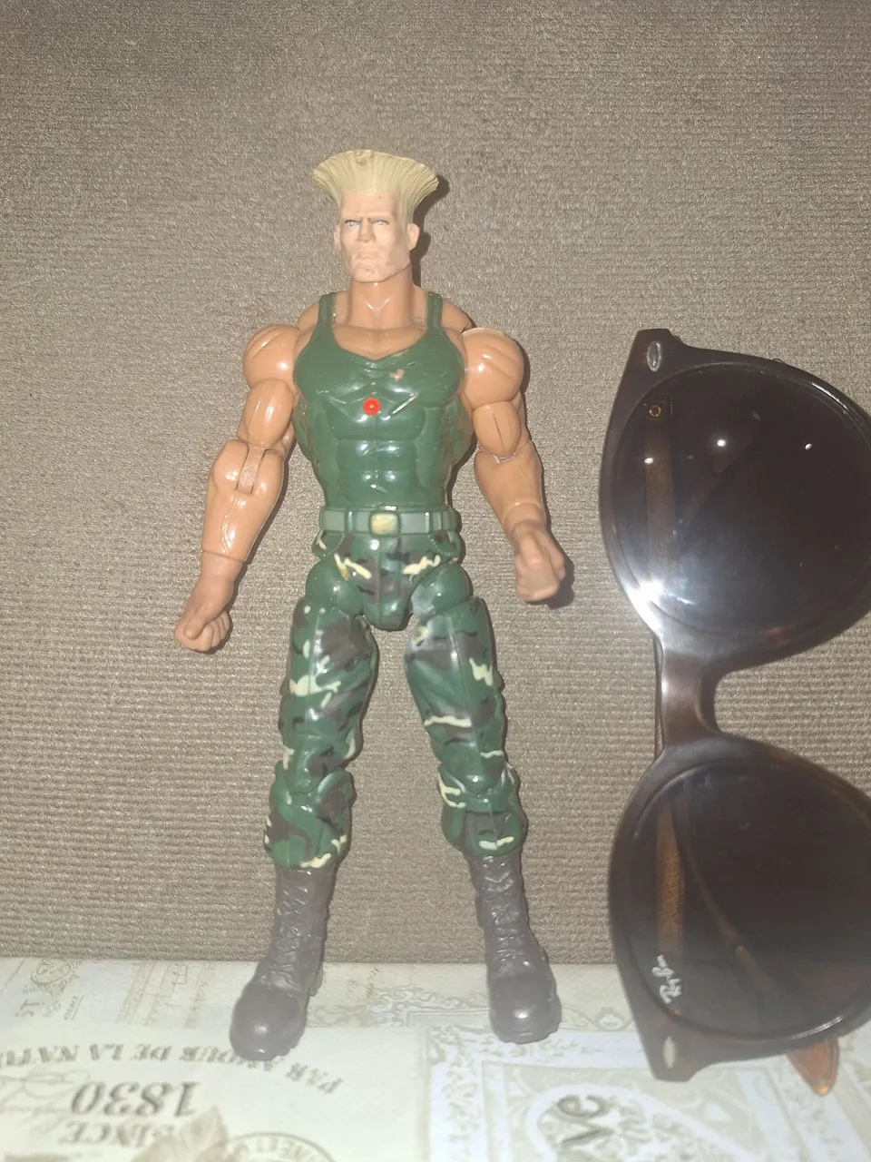 Boneco Guile Street Fighter - Colecionador!