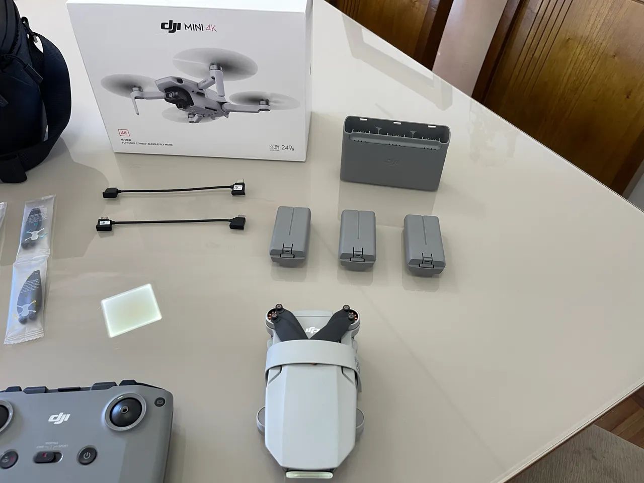 Drone mini 4k muito novo - Foto 5