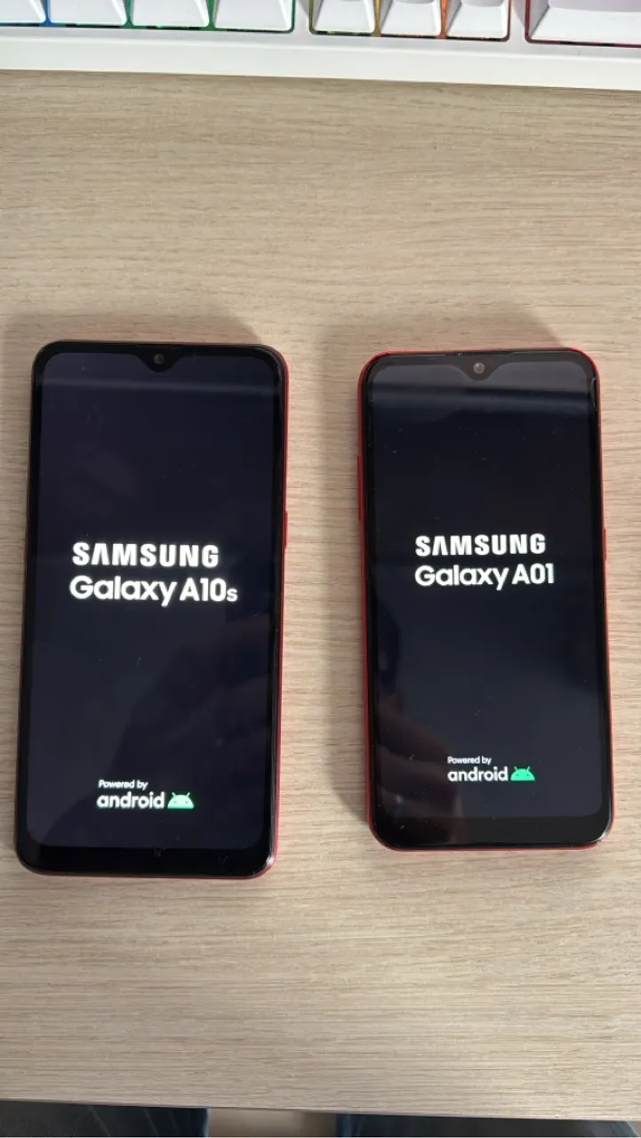 07 aparelhos Samsung