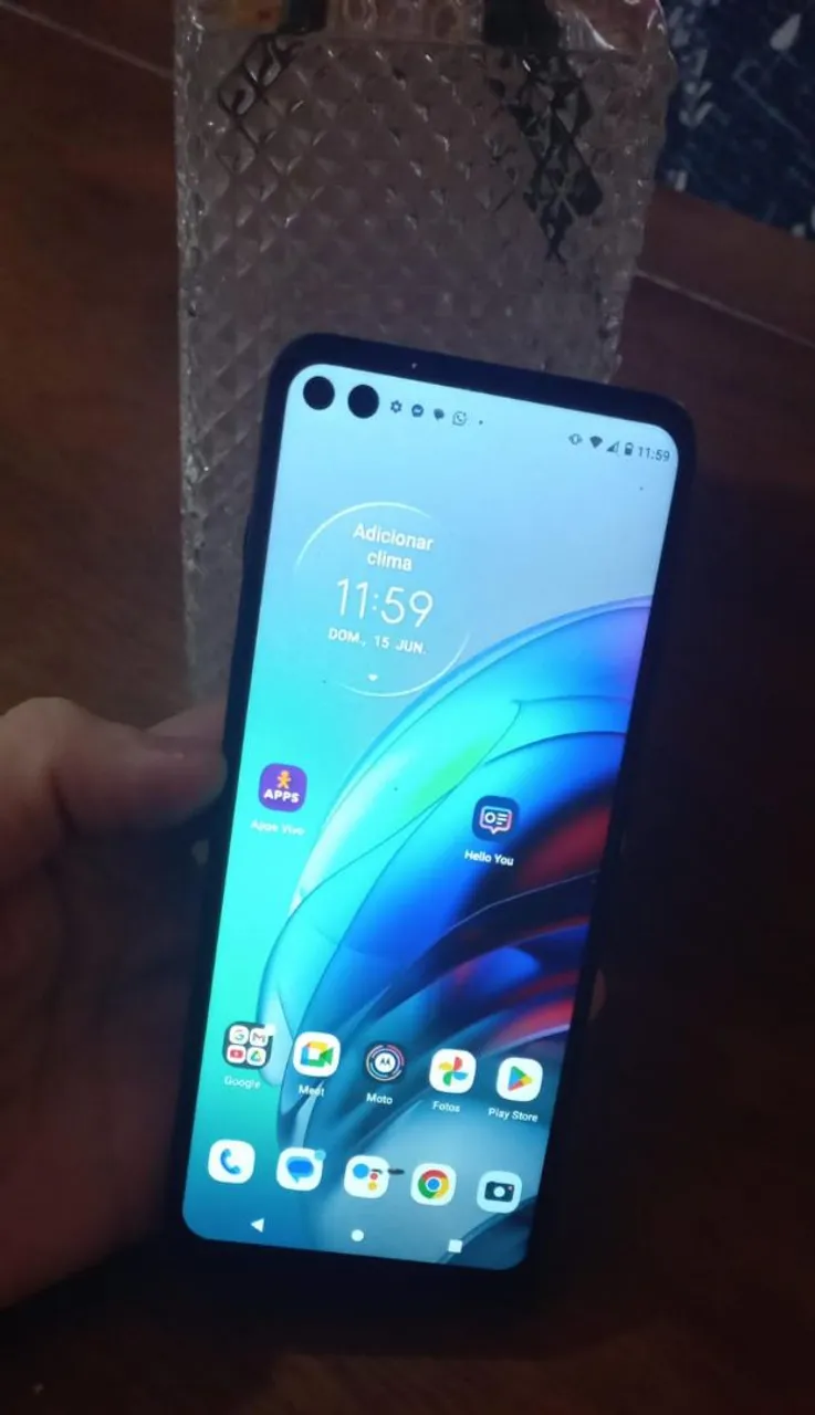 Motorola g100 5g com NFC