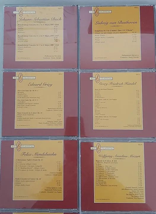 Coleção de 20 CDs de Música Clássica - 20 Compositores - Foto 2