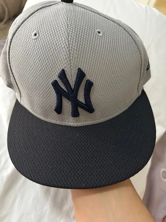 Boné New York Yankees Cinza - New era 7 7/8