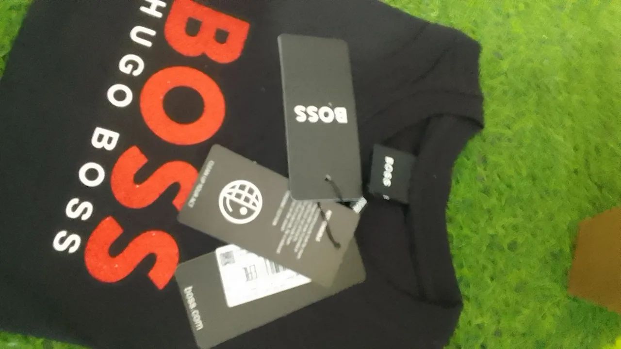 Camiseta BOSS Organic Cotton - Original - Foto 5