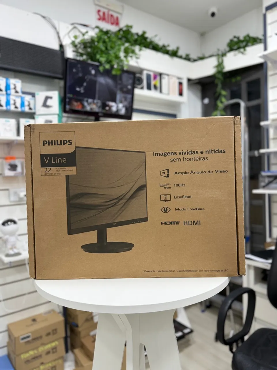 Monitor Philips V Line 22 polegadas 100Hz