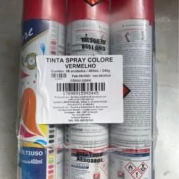 Tinta Spray Vermelha - Foto 2
